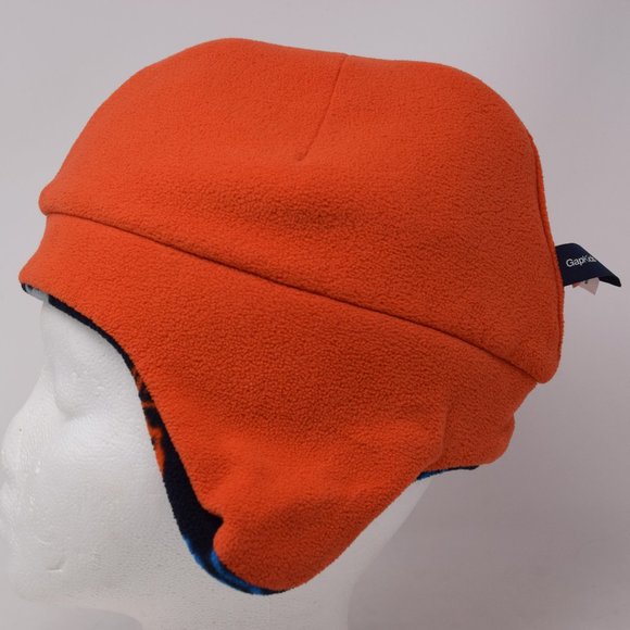 GapKids Skull Guitars Crossbones Mohawk Winter Hat Fleece Small Medium Beanie - Picture 10 of 14